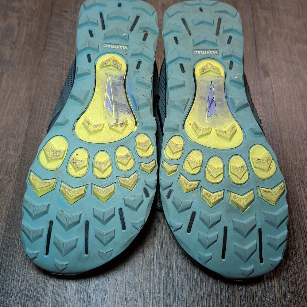 Altra Lone Peak 5 Running Shoes Womens Sz 10 Wide AL0A547W327 Green Trail Hiking - Picture 13 of 14